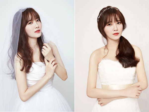 Tóc cô dâu có mái