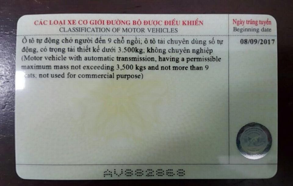 Bằng lái xe B1 và B2 có gì khác nhau