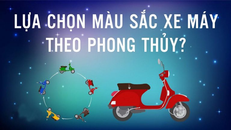 Chọn màu xe máy hợp tuổi