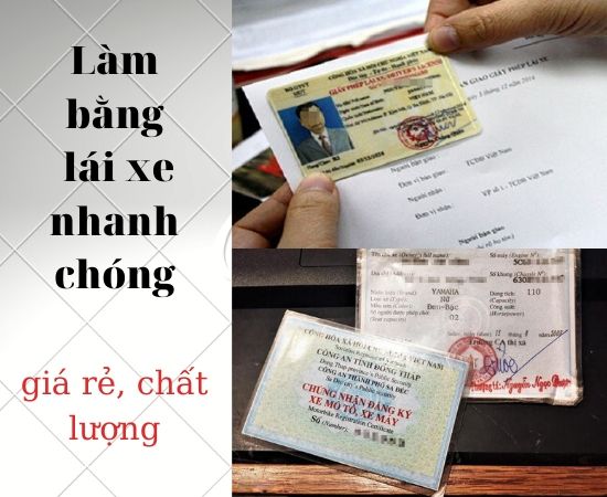 Mua bằng lái xe A1 bao nhiêu tiền